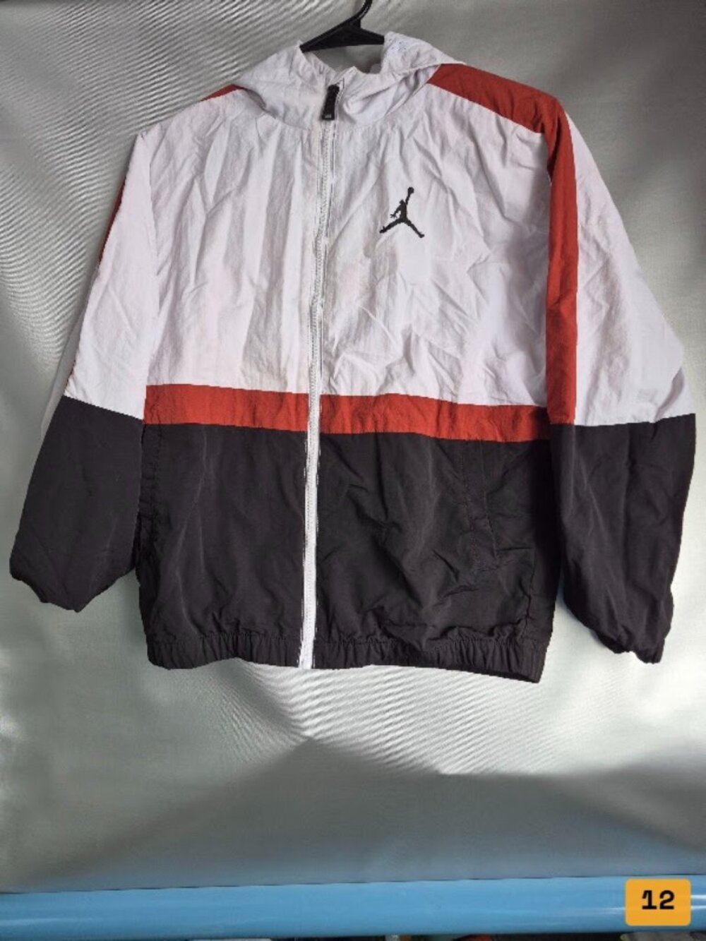 Jordan Hooded Windbreaker white